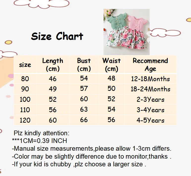NEWBORN 1-5 Years Little Girl