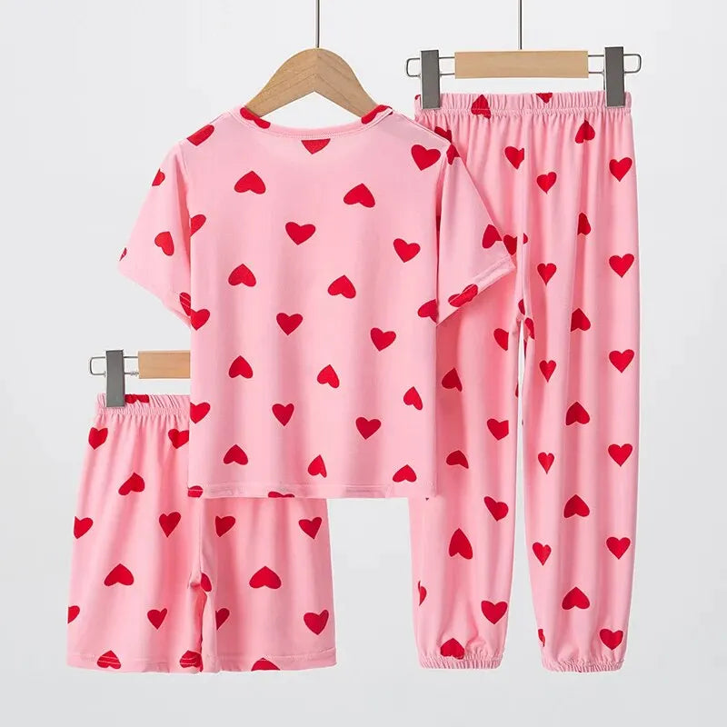 3PCS Pajama Suit
