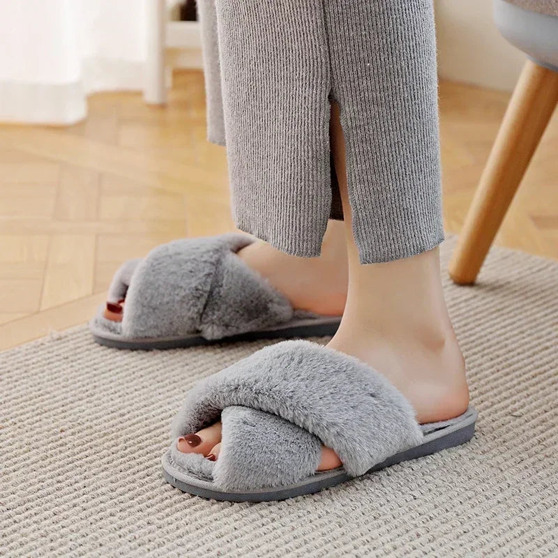 2024 Women'S Cross Band Slippers