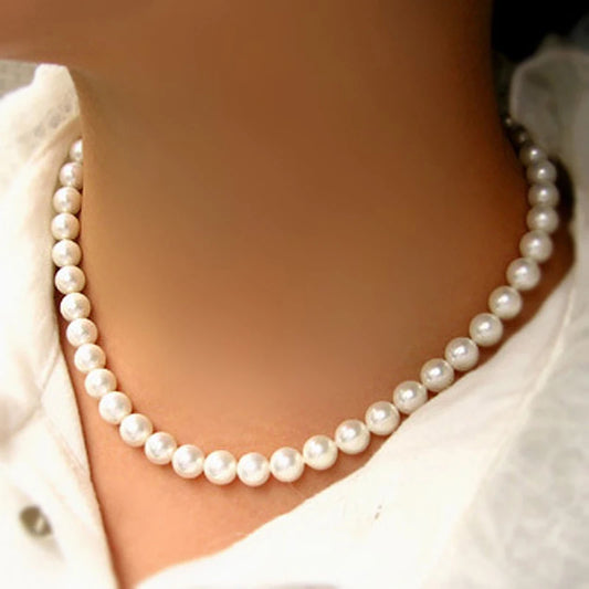 Classic Pearl  Necklace