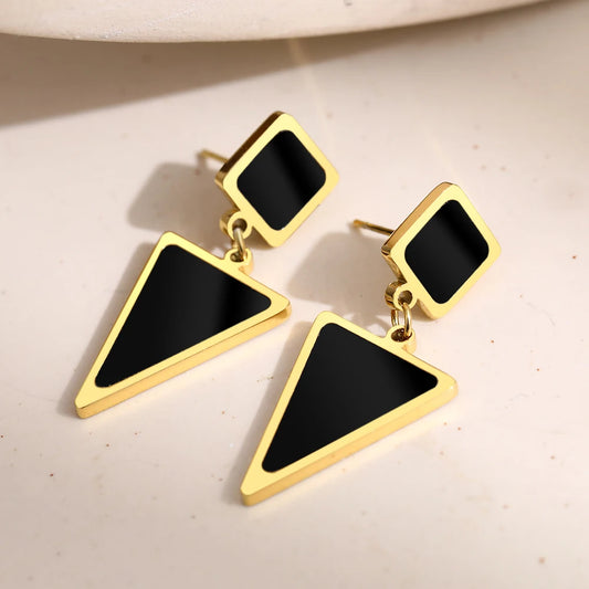 Guatemala Triangles Earrings