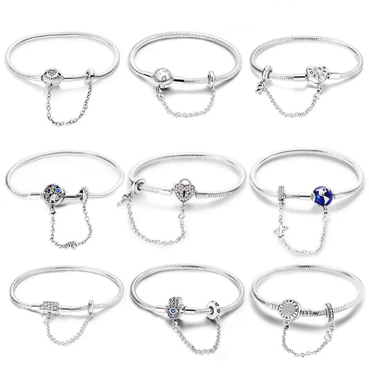 BRACELETS 17-20CM 925 Sterling Silver