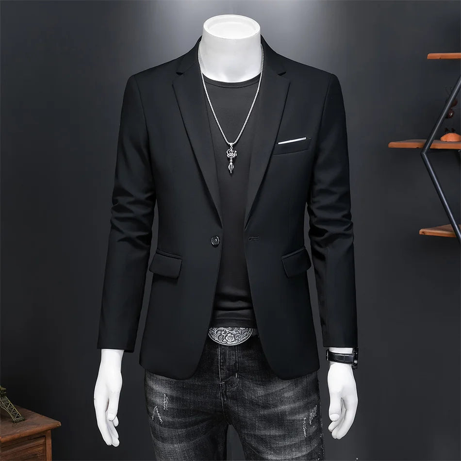 Men Jacket Slim Fit A2