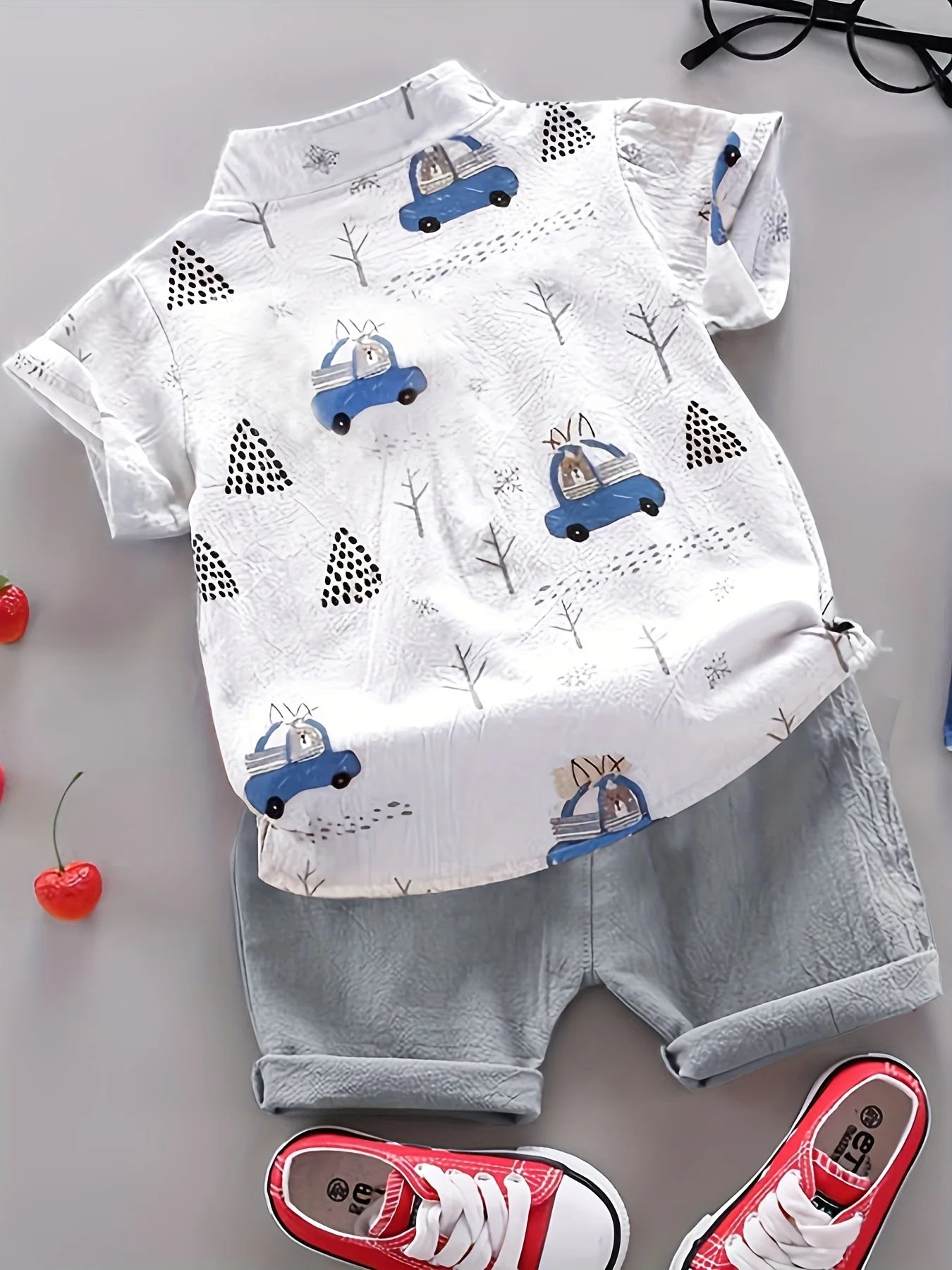 2PCS Children's Summer COTTON  AC