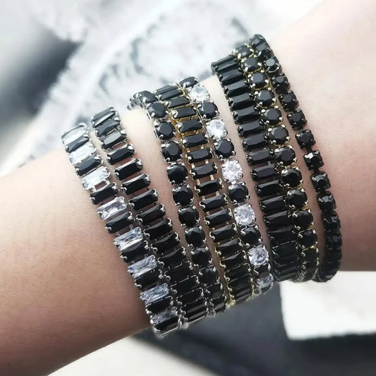 Black Crystal  Bracelet