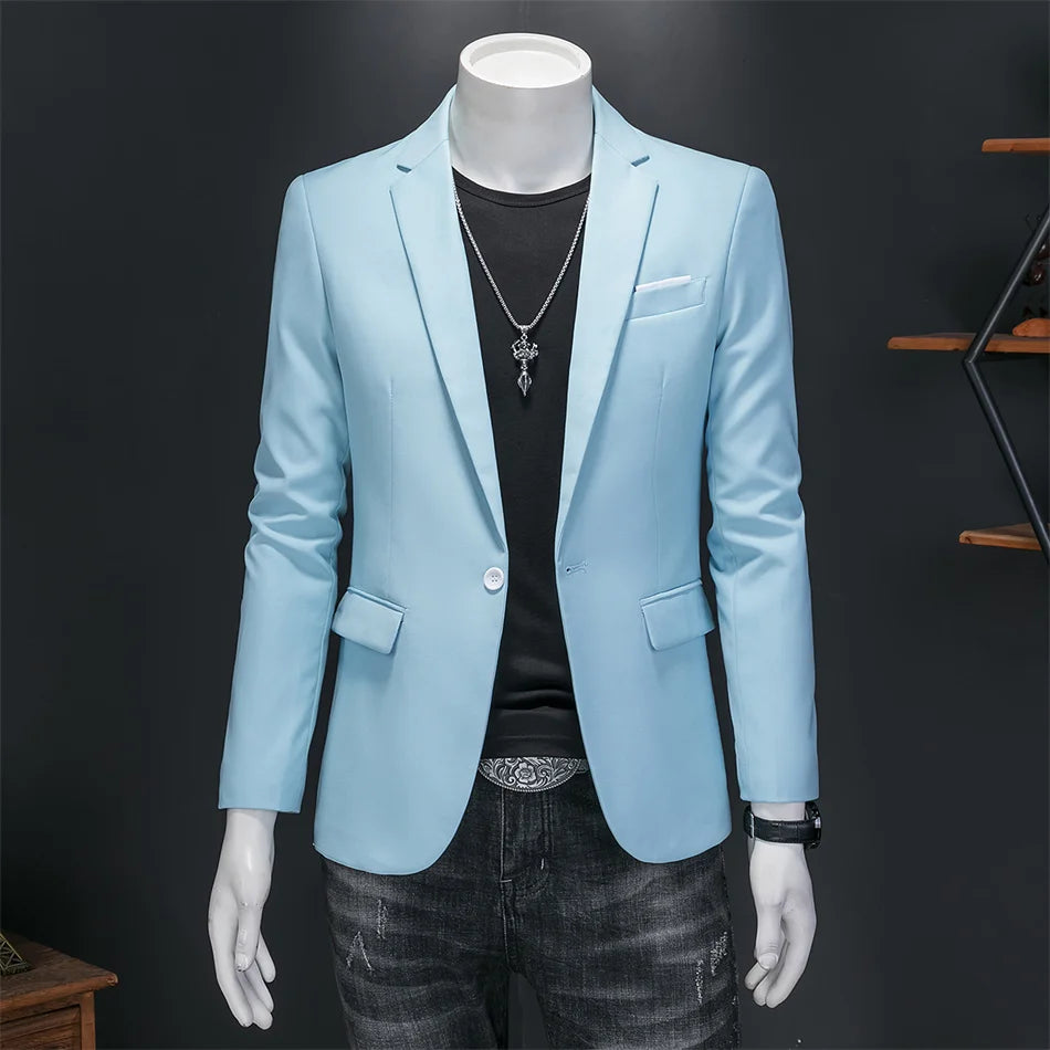 Men Jacket Slim Fit A2