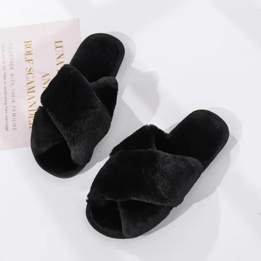 2024 Women'S Cross Band Slippers